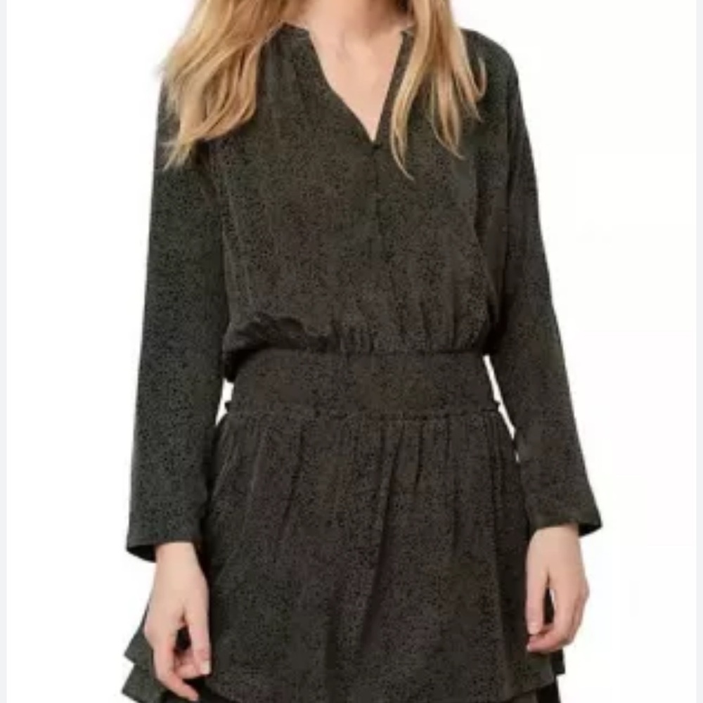 Rails Jasmine Olive Print Mini Dress